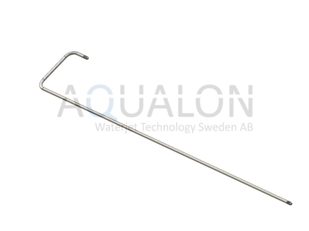 HP bent tube 3/8