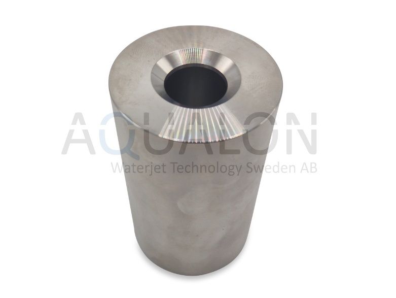 The picture shows a HP Cylinder for a Maxiem OMAX pump