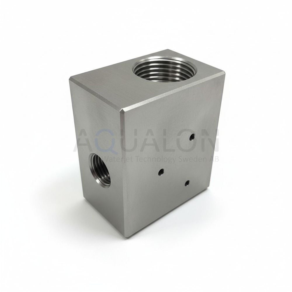 The picture shows a Body UHP Pneumatic Valve 2-port, 20475871