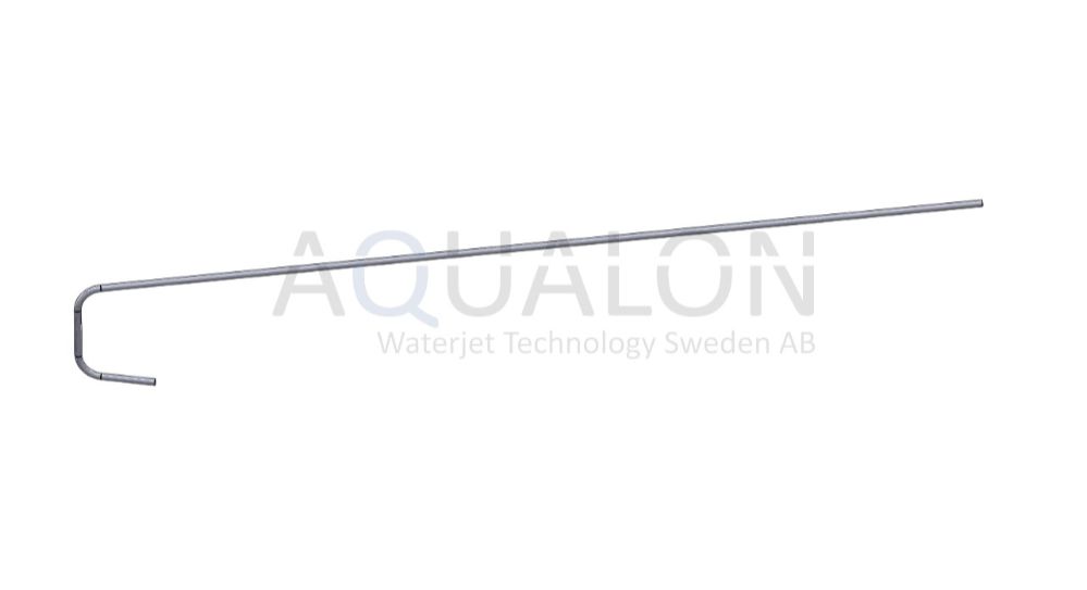 HP bent tube 3/8
