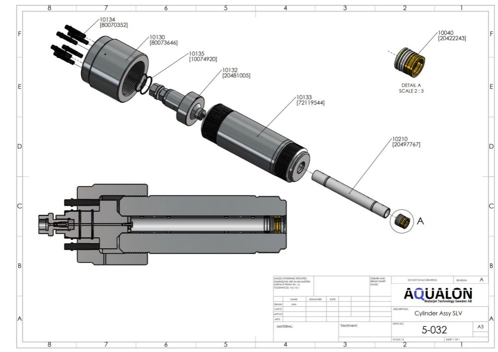 Hp Seal kit SLIV+ SLV, 20422243